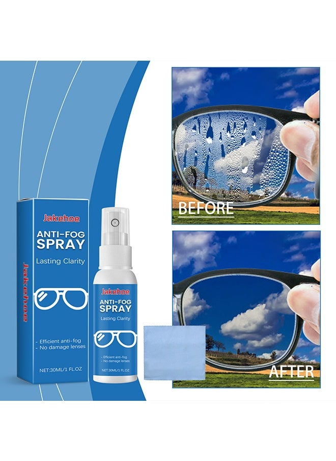 1 Pcs New Lens Scratch Removal Spray - Glass Scratch Repair Fluid - Lens Scratch Remover - Glasses Lens Cleaning Spray for Sunglasses Screen Cleaning Tool