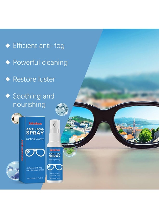 1 Pcs New Lens Scratch Removal Spray - Glass Scratch Repair Fluid - Lens Scratch Remover - Glasses Lens Cleaning Spray for Sunglasses Screen Cleaning Tool