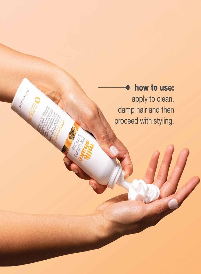 ميلك شيك كريم مخفوق مرطب للشعر - رغوة مرطبة للشعر بدون شطف | شعر أكثر لمعاناً وإشراقة صحية | يعزز النعومة | 200 مل (6.8 أونصة سائلة) - Image 5