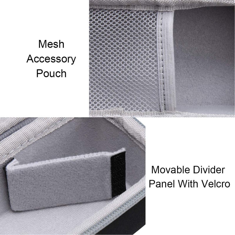 Aproca Case Compatible with kimire/ZYDIIE/Suttie/Canon VIXIA HF R800 R700 Digital Camera Recorder, Portable Storage Bag for Accessories (Case Only) - Image 5