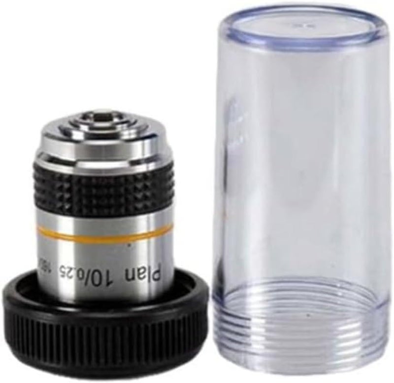 AmScope AmScope PA10X 10X Plan Achromatic Microscope Objective - Image 2
