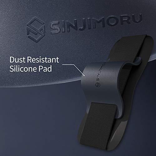 Sinjimoru Phone Grip with Silicone Band – Comfortable One-Hand Holder & Kickstand for Smartphones, Tablets, and eReaders for iPhone, Android, and Kindle Sinji Grip Silicone Teal - Image 5