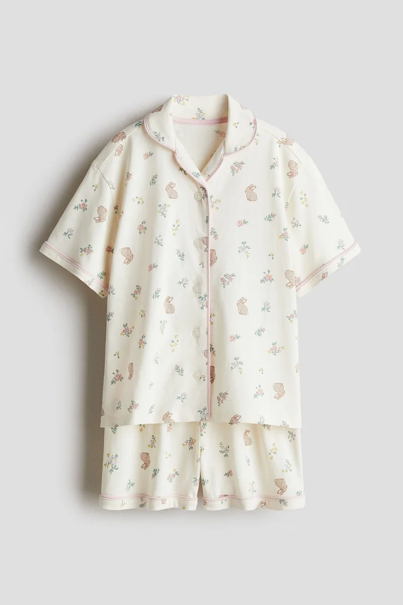 H&M Patterned jersey pyjamas