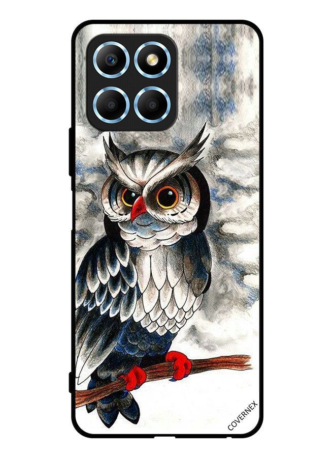 Covernex Protective Case Cover For Honor X6 Owl Drawing Art - Image 1