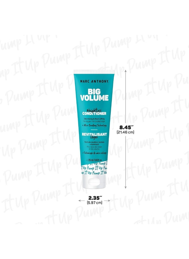 Marc Anthony Big Volume Weightless Conditioner, Volumizing & Root Lifting