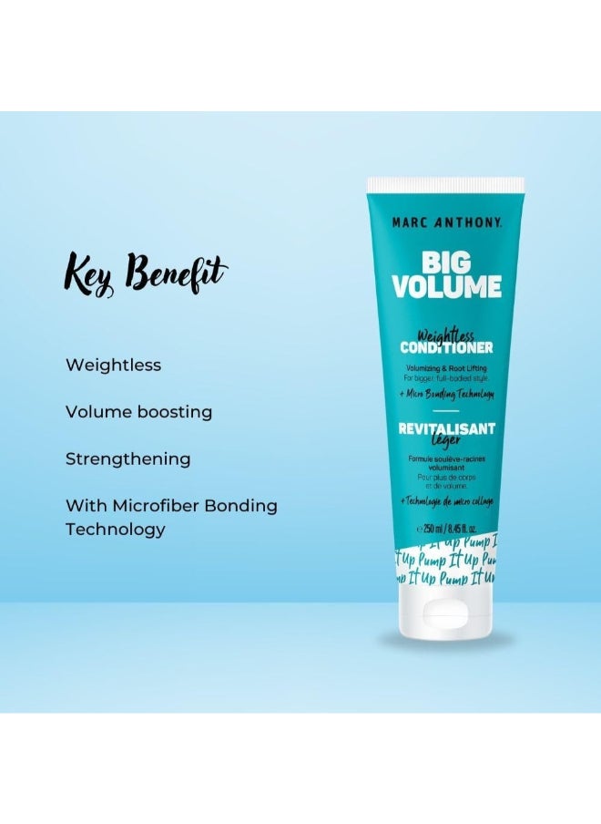 Marc Anthony Big Volume Weightless Conditioner, Volumizing & Root Lifting