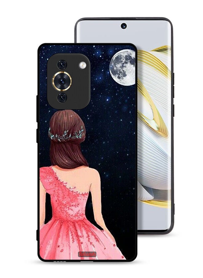 Tolwak Huawei nova 10 Protective Case Cover Girl And Moon Art - Image 1