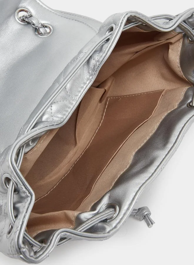Styli Styli Heart Quilted Backpack