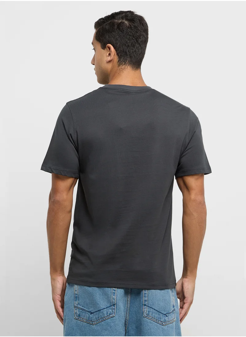 JACK & JONES Logo Crew Neck T-Shirt