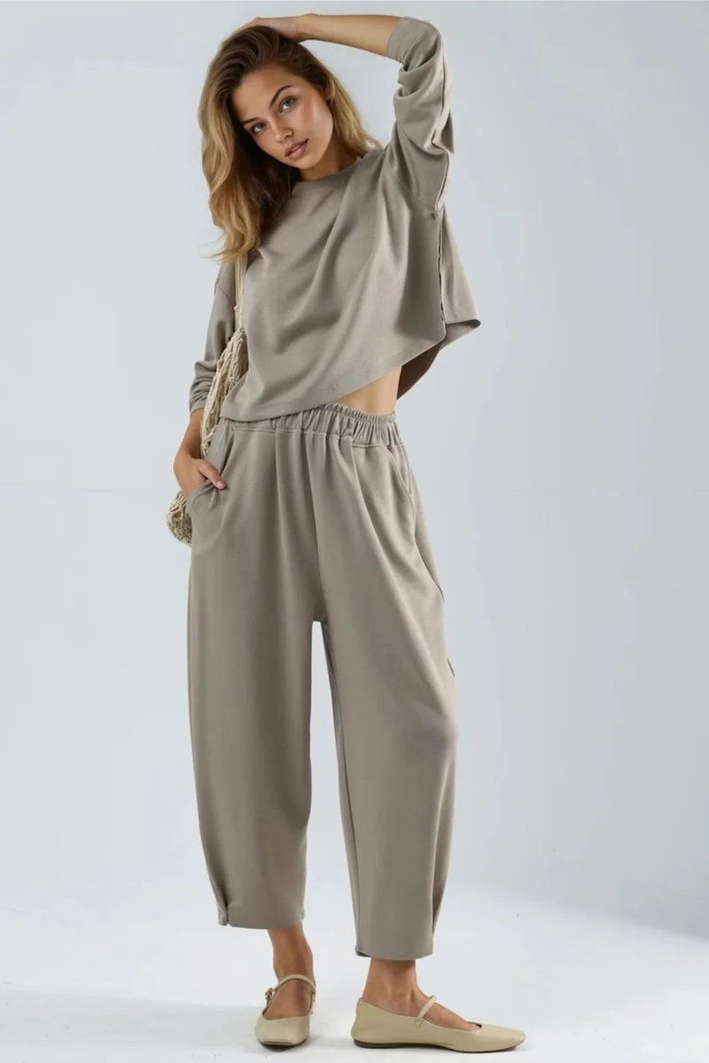Lady Bersan BERSAN Women’s Two-Piece Coord Set
