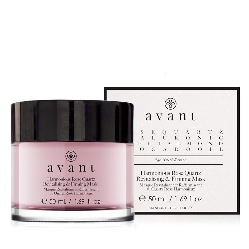AVANT Beauty Sleeping Mask Improves Radiance Firms and Revitalises Harmonious Quartz Revitalising Firming Mask 17 oz