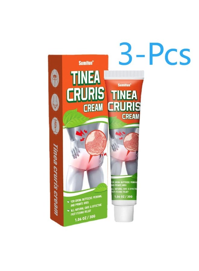 Sumifun 3-Pcs Tinea Cruris Cream,Relieves Itching, Redness, & Discomfort - Image 1