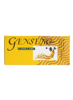 GENSENG CAPILLARE Ginseng Ampoules For Hair Loss Treatment 10 Ml x 12 Ampoules  - Image 1