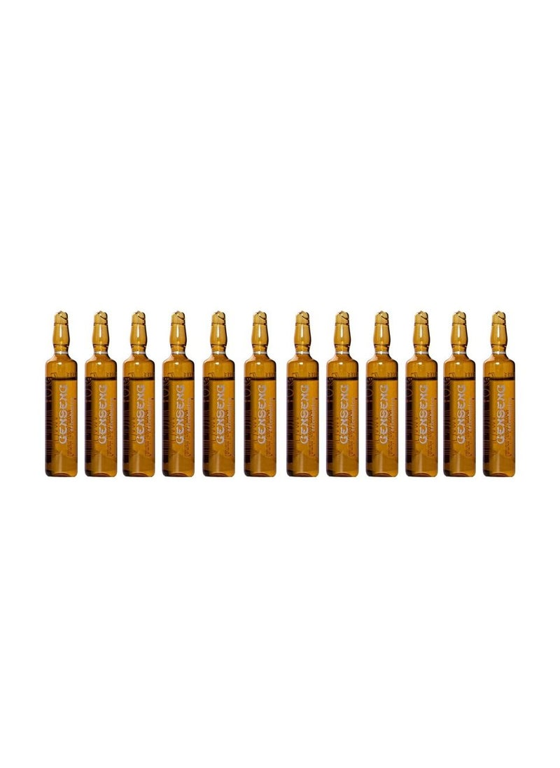 GENSENG CAPILLARE Ginseng Ampoules For Hair Loss Treatment 10 Ml x 12 Ampoules  - Image 3