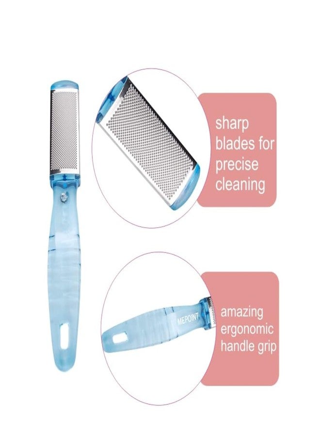 UNMEPOINT Double-Sided Foot Scrubber for Dead Skin | Pedicure & Callus Remover Tool | Foot File for Women & Men | Heel Scrubber for Cracked Heels | Foot Cleaner Brush (Color May Vary) - Image 2