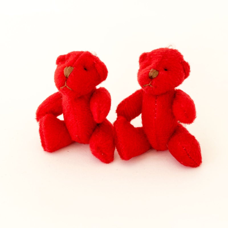 London Teddy Bears London Teddy Bears NEW Little RED X 1 - Cute Soft Cuddly - Gift Present Birthday Xmas - Image 2