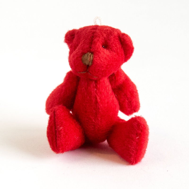 London Teddy Bears London Teddy Bears NEW Little RED X 1 - Cute Soft Cuddly - Gift Present Birthday Xmas - Image 1