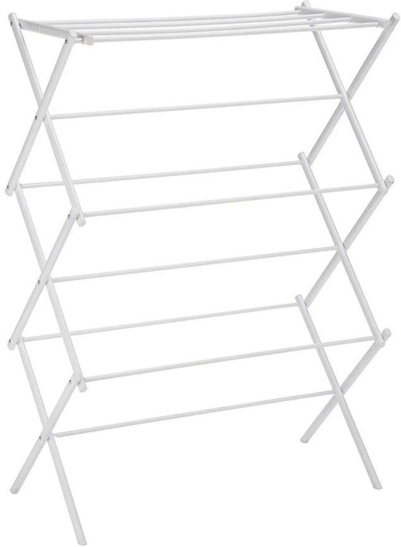 Alissa Premium Clothes Drying Rack Clothes Hanging Rack Foldable Portable Adjustable Clothing Rack Dry Cloth Drying Rack Stand Cloth Rack Hanger Clothes Rack for Air Drying Clothing Sturdy Durable  - Image 1