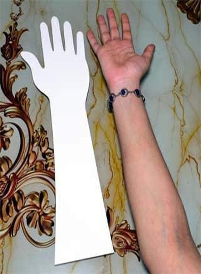 Barcrock Acrylic Reusable Washable Mehndi Practice Hand, Pack of 1 (White) - Image 4