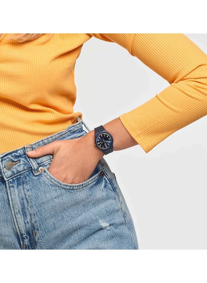 Swatch Unisex Watch Bio-sourced material Quartz SIR BLUE - Image 4