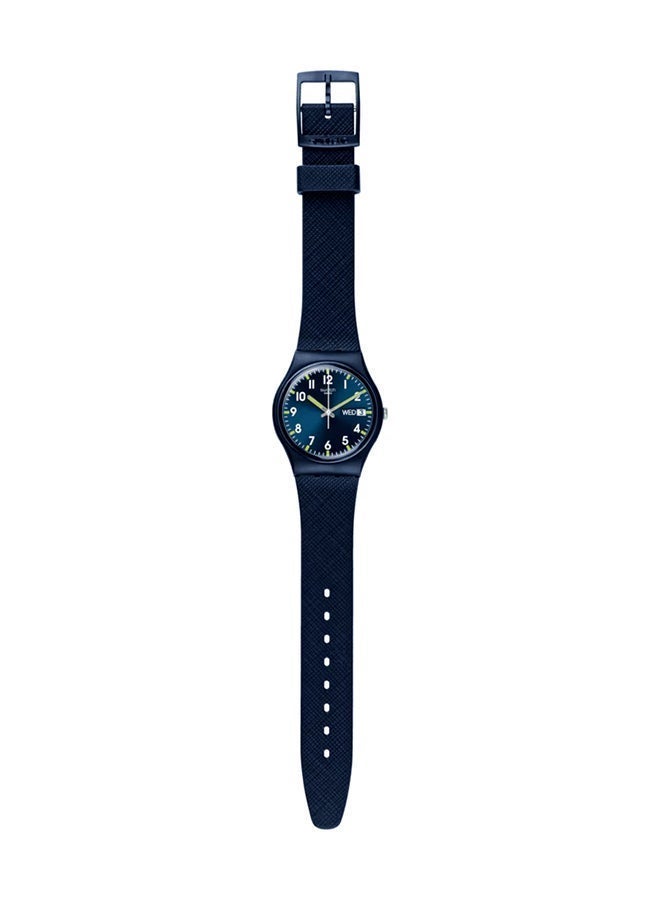 Swatch Unisex Watch Bio-sourced material Quartz SIR BLUE - Image 2