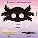 B1ykin 30Pcs Axolotl Scratch Mask Gift Set DIY Magic Scratch Axolotl Masks Paper Art Craft Kit for Kids Color Paper Party Favors for Girls Boys Birthday School Classroom Art Activity Project - Image 4