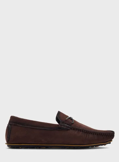 Robert Wood Nubuck Loafers