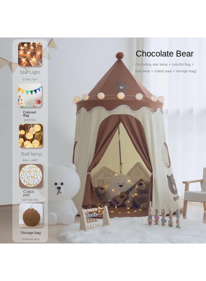 Bluejw Wholesale Tent Children Indoor Toy House Baby Play House Boys Girls Castle Secret Base Play House - Image 1