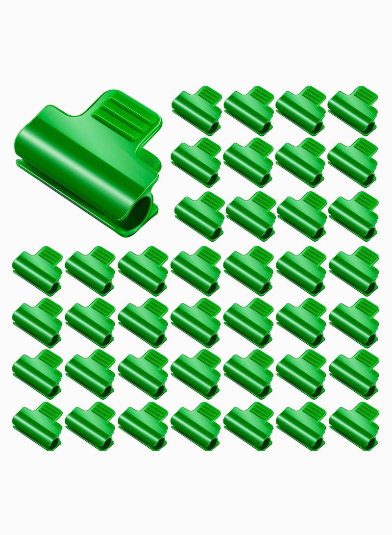 Y&D Greenhouse Clamps Film Row Cover Netting Tunnel Hoop Clip Frame Shading Net Rod for Season Plant Extension Support 40 Pieces (16 mm)  - Image 1