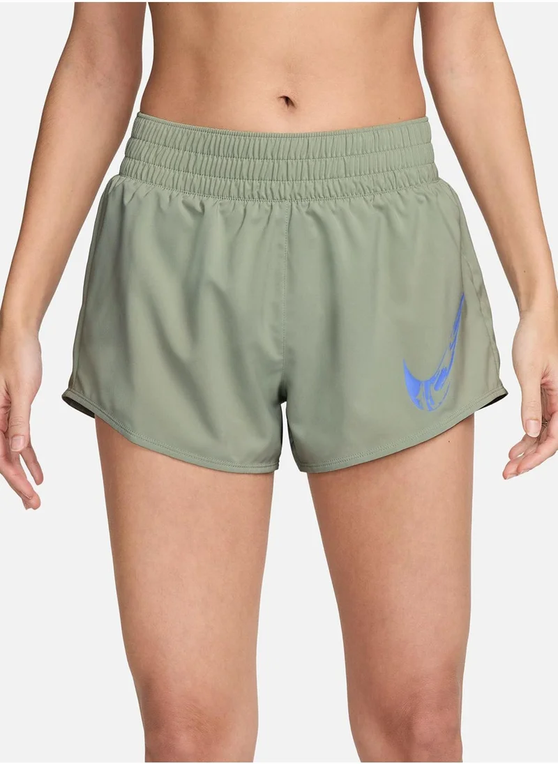 Nike Dri-Fit One Swoosh Mid-Rise Shorts