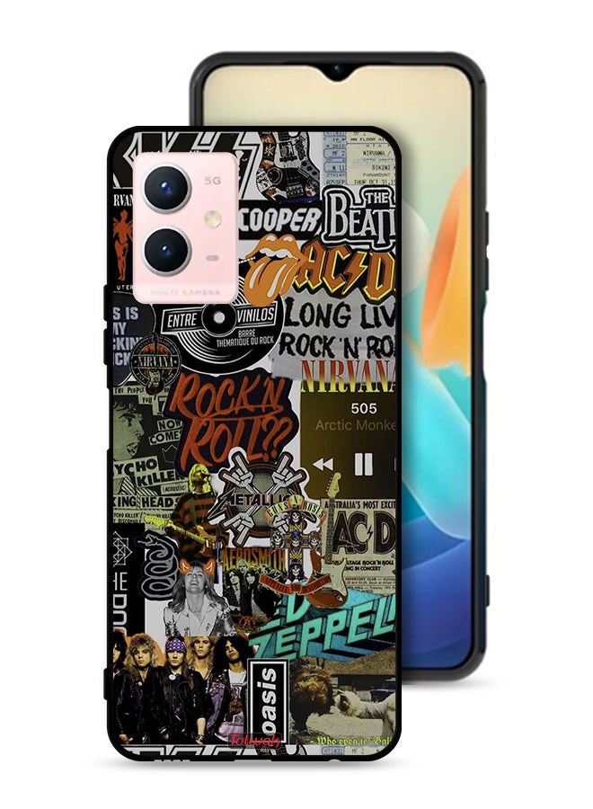 Tolwak Vivo Y33s 5G Protective Case Cover Long Live Rock N Roll - Image 1