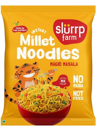 Slurrp Farm No White Flour, No MSG Instant Noodles | Magic Masala | Not Fried, Millet Noodles, 57 g - pzsku/Z69D4DBFFCD59A3CC2F5AZ/45/1745582924/2a547f6e-b555-49f4-a788-0f8022267357