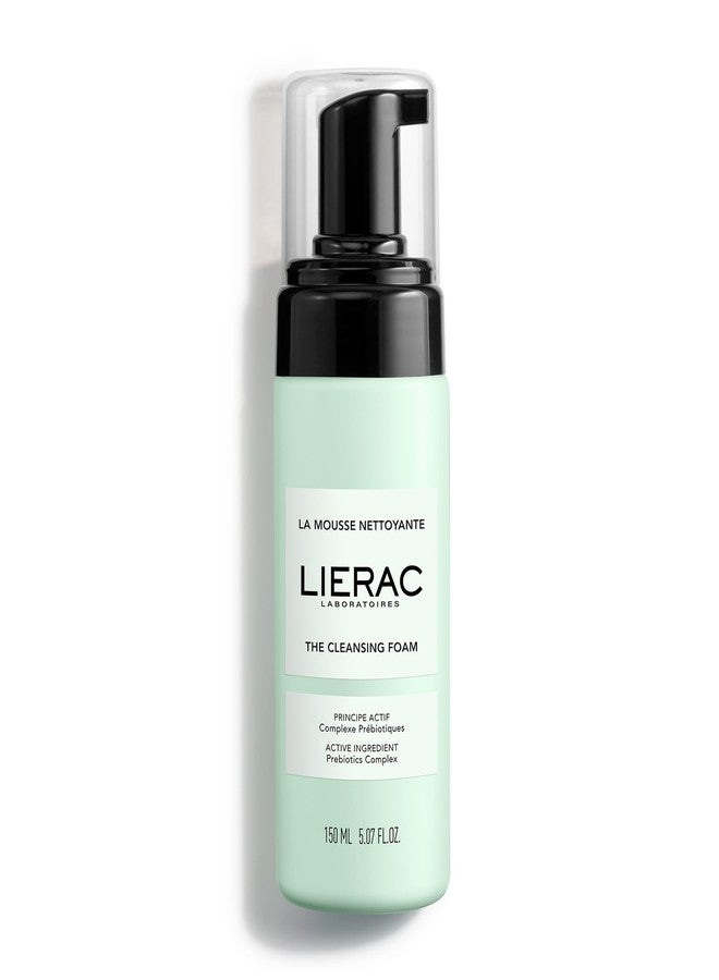 Lierac Demaquillant Deep Cleansing Foam - Foam Cleanser for Face, Purifies, Soothes, Gentle Face Wash for All Skin Types - 150ml Pump - Image 1