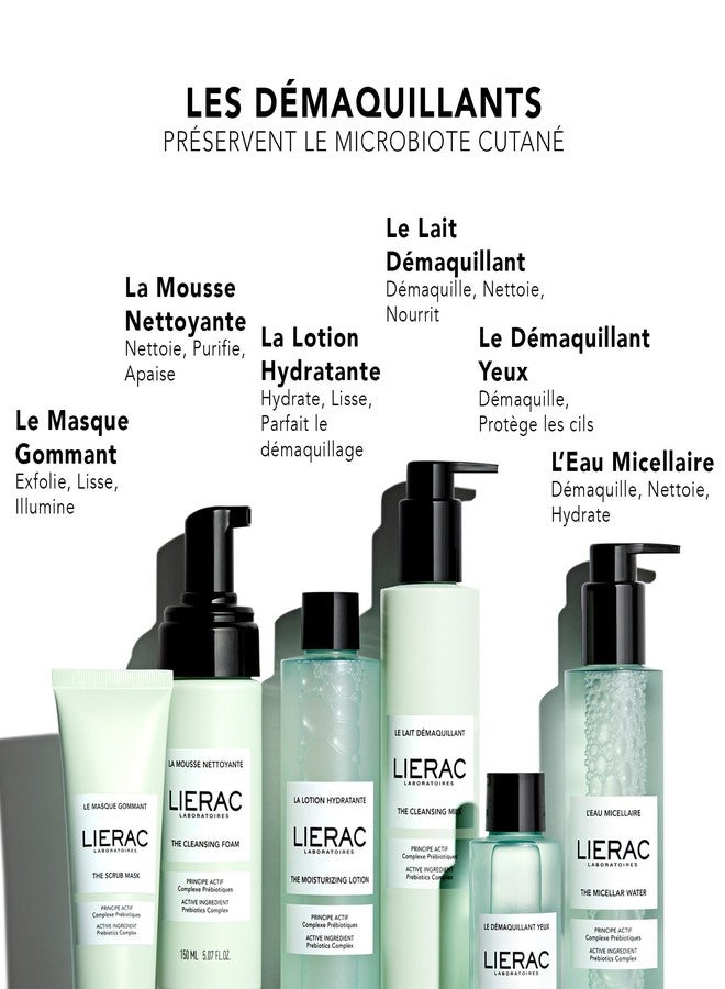 Lierac Demaquillant Deep Cleansing Foam - Foam Cleanser for Face, Purifies, Soothes, Gentle Face Wash for All Skin Types - 150ml Pump - Image 4