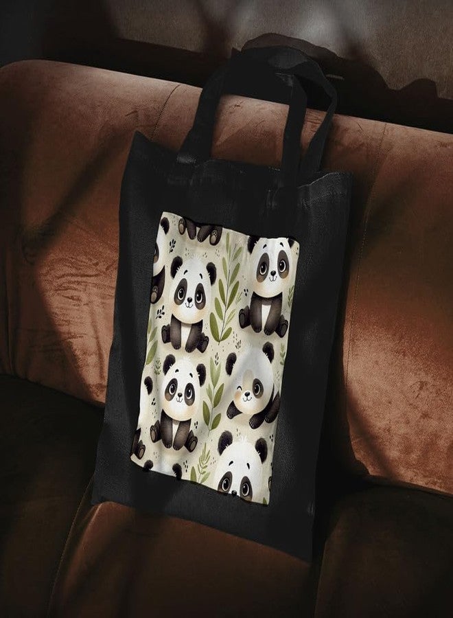 PrintingZone Canvas Tote Bags for Women with Zip, College Bag for Girls, 100% Organic Cotton Tote Bag for Shopping, Travel & Beach - Image 3