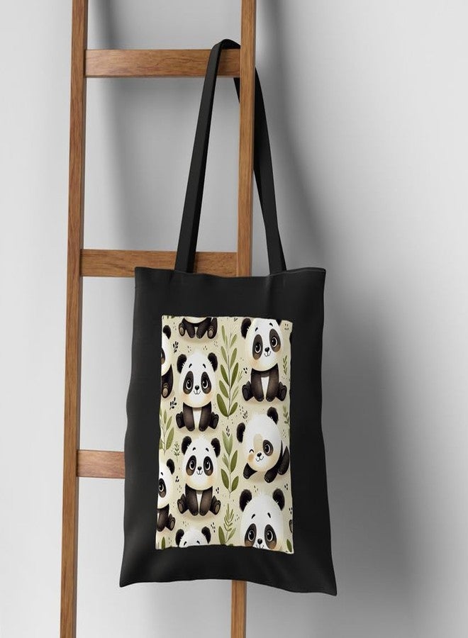 PrintingZone Canvas Tote Bags for Women with Zip, College Bag for Girls, 100% Organic Cotton Tote Bag for Shopping, Travel & Beach - Image 4
