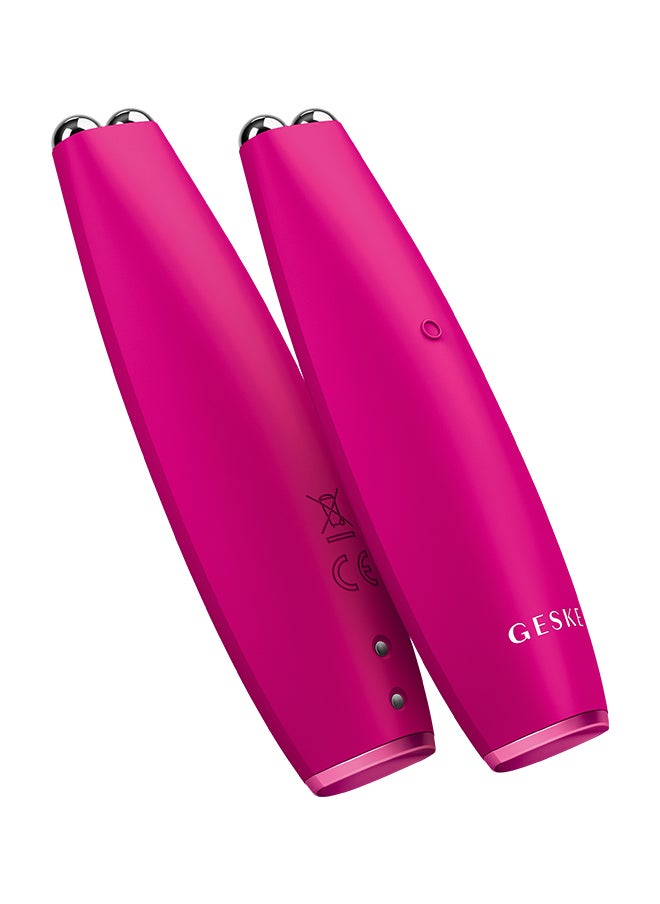 GESKE SmartAppGuided MicroCurrent Face-Lift Pen | 6 in 1 | Anti-aging device | Instant face lift | Skincare tool | Remove wrinkles for firm & youthful skin | Advanced smoothing facial firmer - Magenta  - Image 4