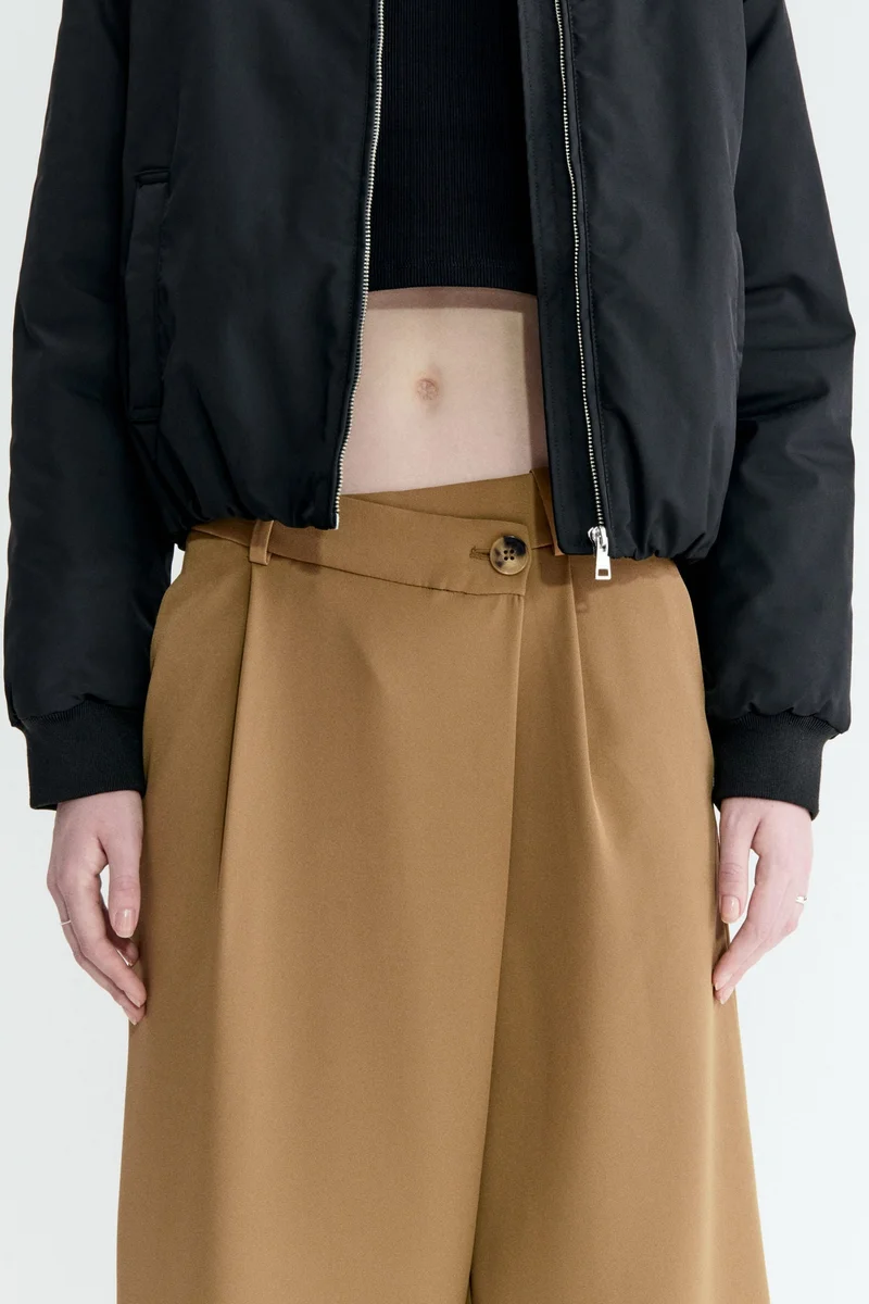 H&M Wrapover tailored trousers