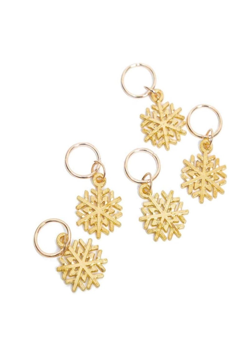 80 Dreadlock Beads & Braided Hair Accessories - DIY Hair Clips & Ring Pendants for Stylish Braids & Dreads - Image 4