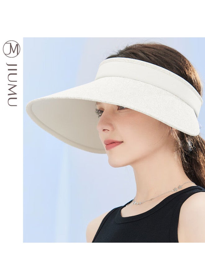 Jiumu Women's Sun Hat Sunscreen Hat Sun Hat Sun Hat Summer Outdoor Sunscreen Uv Protection Hat Cd066 Raphael Tea - Image 2