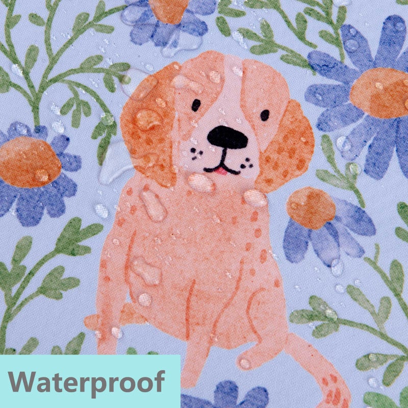 Womumon Splat Mat for Under High Chair/Arts/Crafts, Waterproof and Anti-Slip Splash Mat Floor Protector, Washable Highchair Floor Mat, 51 Inch Reusable Messy Mat and Baby Feeding Table Cloth - Image 3