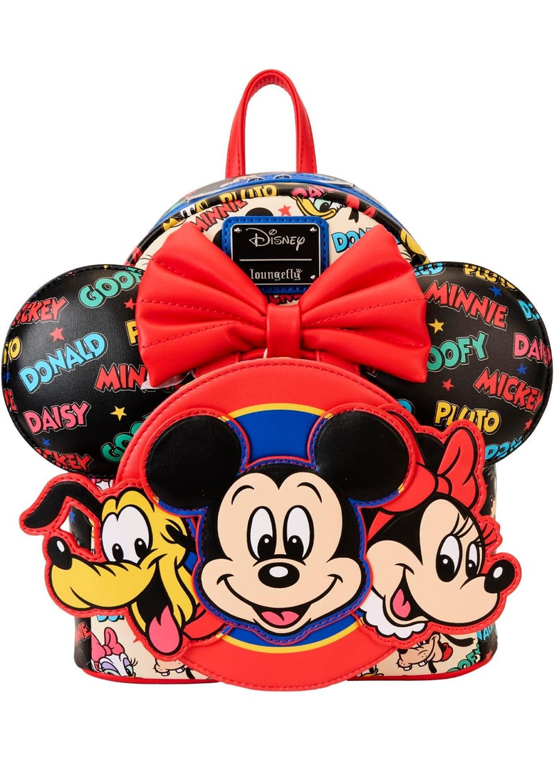 Loungefly Loungefly Disney Mickey and Friends Classic Ear Holder Mini Backpack Combo  - Image 1