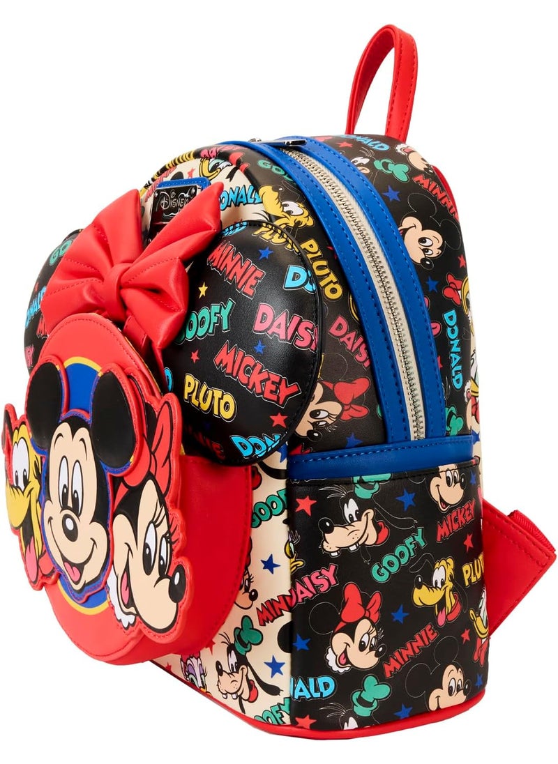 Loungefly Loungefly Disney Mickey and Friends Classic Ear Holder Mini Backpack Combo  - Image 2