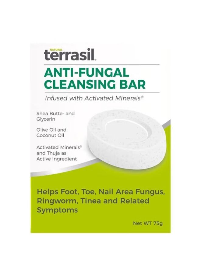 Terrasil Terrasil, Anti-Fungal Cleansing Bar, 75 g 