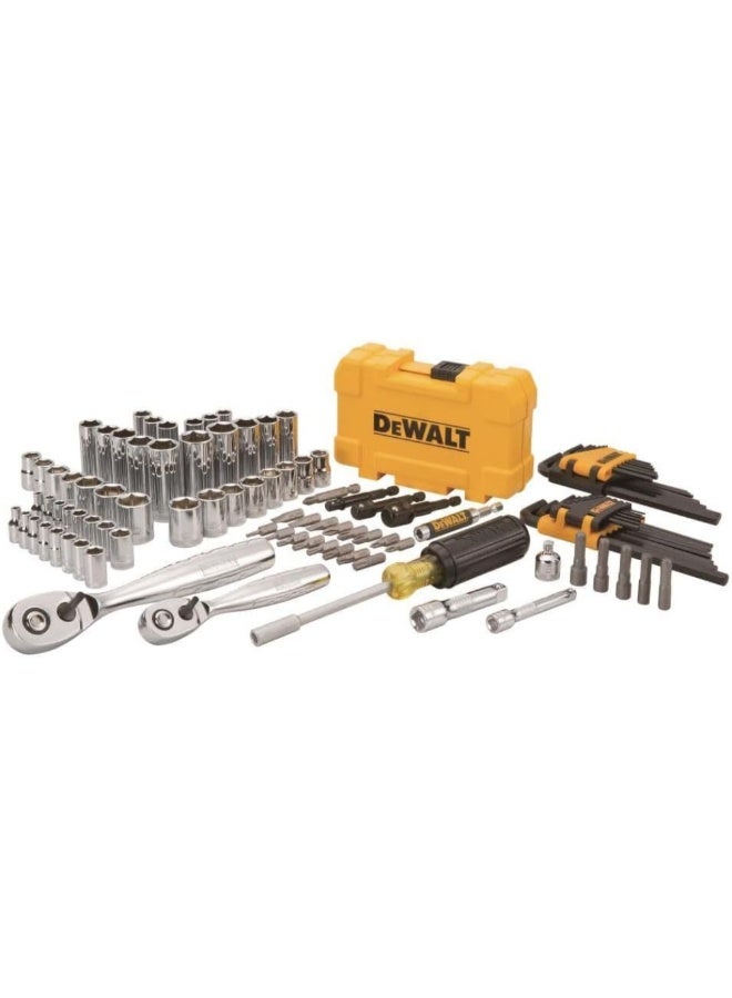 DEWALT 108-Piece Precision Performance Mechanics Tool Set Multicolour 13 x 32 x 41 cm DWMT73801-1