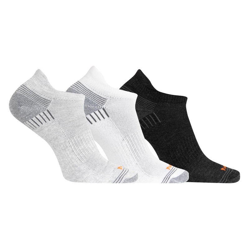 Merrell -womens Performance Hiker Casual Sock, Grey White Mix (Low Cut Tab), Small US - Image 2