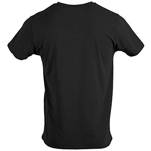 Gildan Men's Cotton Stretch T-Shirts, Multipack, Black Soot (V-Neck 3-Pack), X-Large - Image 4
