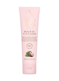 Lee Stafford Lee Stafford Loco Blow & Go 11-In-1 Lotion, Stress-Free Blow-Drying For Smooth And Strong Hair, 100Ml  - Image 1
