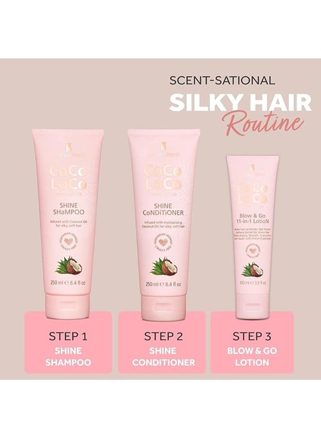 Lee Stafford لوشن لي ستافورد لوكو بلو آند غو 11 في 1، تجفيف شعر خالي من التوتر للحصول على شعر ناعم وقوي، 100 مل - Image 4