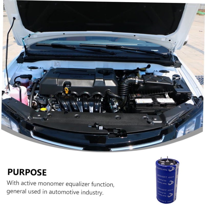TEHAUX Car High-Capacity Super Capacitor 2.85v 400 Automobile Capacitor Four-Legged High Energy Storage Module for Vehicle Audio and Power Supply Systems - Image 4